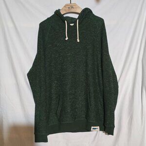 Mollusk California Whale Patch Pullover Hoodie - Forest - Sz L*